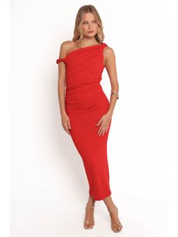 Petal & Pup - Fira Midi Dress - Red