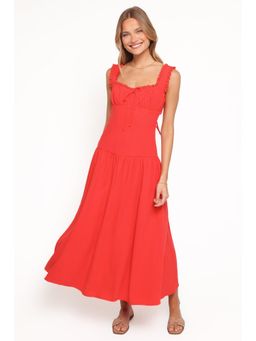 Petal & Pup - Joann Midi Dress - Red