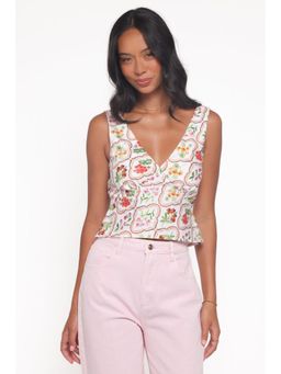 Petal & Pup - Evelyn Top - Ivory Wildflower