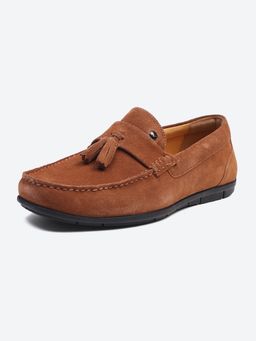 Monte Carlo - Men Slip On Moccasins - Tan