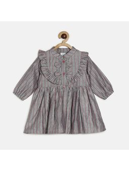 MINI KLUB - Baby Girls Brown Dress