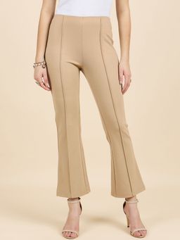Gipsy - Women Beige Regular Fit Nr Knit Pants