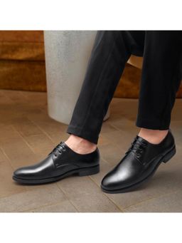 ALCAZO - Men Black Derbies