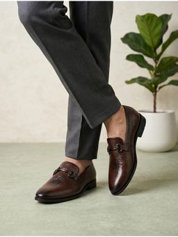 ALCAZO - Men Brown Loafers