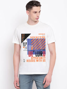 THREADCURRY - City Of Entrepreneurs Creative Graphic Printed T-shirt For Men