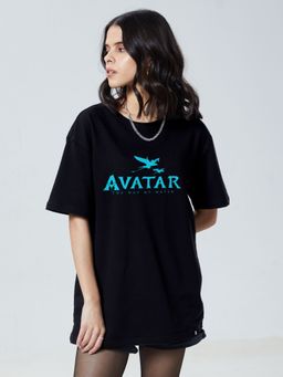 The Souled Store - Avatar The Way Printed Cotton Boyfriend T-Shirt