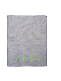 Tego - Grey Polyester Solid Unisex Towel