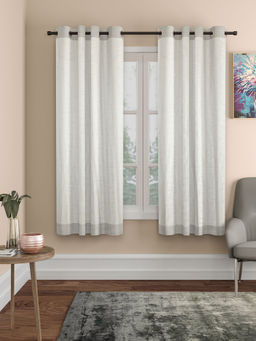 Rosara Home - ROSARAHOME White Solid Blackout Curtains