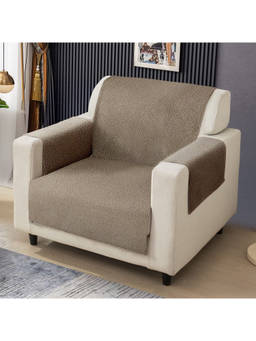 Cortina - Microfibre Dark Brown Sofa Cover