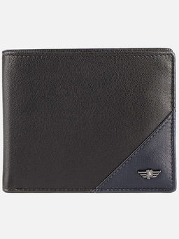 Police - Groix Black Bi Fold Coin Leather Men Wallet