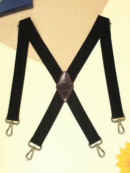 PELUCHE - Hook & Go Heavy Duty "X Back" 4 Hooks Suspender for Men