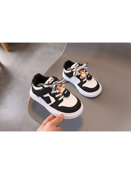 SYKON - Girls Round Toe Velcro-Fastening Shoes