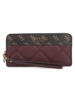 Guess - Katey Slg Large Zip Around Multi-Color Wallets