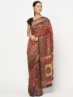Fabindia - Silk Mulberry Printed Sari