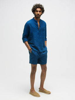 TERRA LUNA - Carpo Blue Casual Shirt