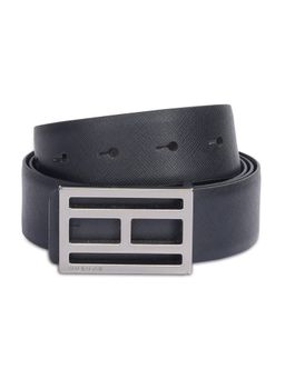 Tommy Hilfiger - Men Black/Brown Leather Higley Reversible Belt