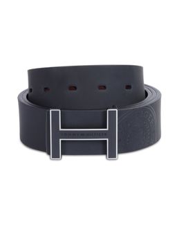 Tommy Hilfiger - Men Black/Tan Leather Granby Reversible Belt
