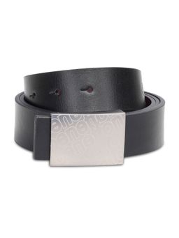 United Colors of Benetton - Men Black/Wine Leather Marone Reversible Belt