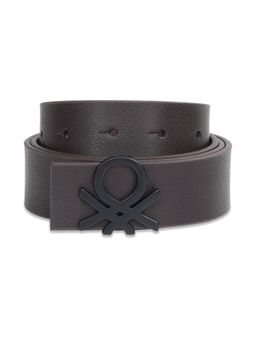 United Colors of Benetton - Men Brown/Brown Leather Zito Reversible Belt
