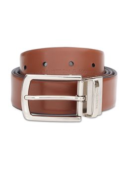 United Colors of Benetton - Men Tan/Grey Leather Larry Reversible Belt