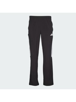 adidas - Black Polyester Stripes Trackpant