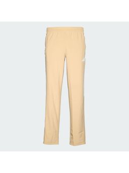 adidas - Beige Polyester Stripes Trackpant