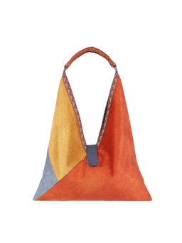 ETCETERA - Women Foldable Shoulder Tote Bag In Three Colour Suede Fabric