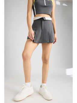 FREAKINS - Corp Girlie Charcoal Skort