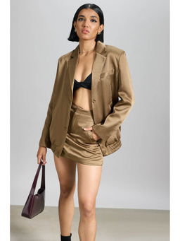 FREAKINS - Mud Brown Blazer Jacket