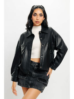 FREAKINS - Light Leather Shacket