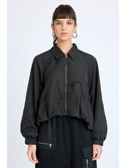 FREAKINS - Collared Zipper Jacket
