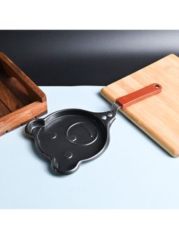 Voncasa - Iron Frying Pan, Food Safe & PFOA Free, Gas & Induction Compatible