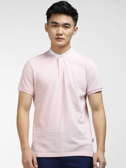 Jack & Jones - Light Pink Polo T-shirt