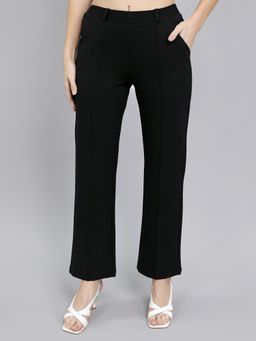 Monte Carlo - Women Regular Fit Solid Black Jeggings