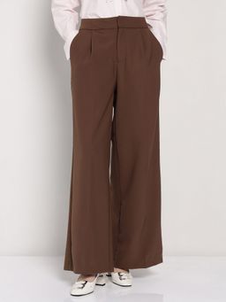 Cover Story - Brown Straight Trouser