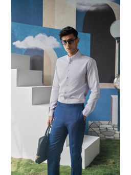 Philocaly - Lavelle Regular Fit Solid Grey Shirt