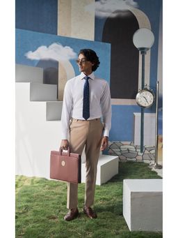 Philocaly - Dante Slim Fit Solid Grey Shirt