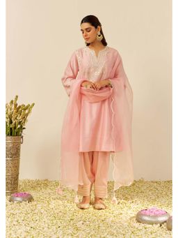 Sheetal Batra - Aiza - Blush Pink Short Kurta And Salwar Set