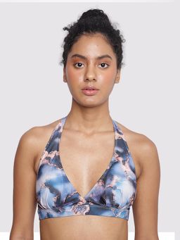 La Intimo - Suheil Par Printed Bikini Top