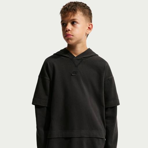 Nike Sportswear Collection - Older Kids' Layered Long-Sleeve Top