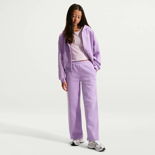 Nike Sportswear Studio Fleece - Girls' Open-Hem Trousers