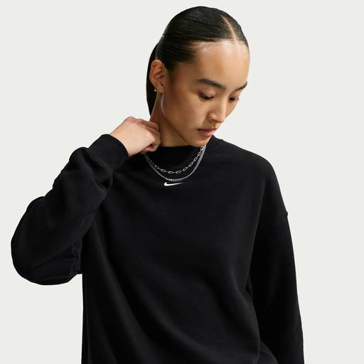 Nike Studio Fleece Lightweight 'French Terry' - Women's Oversized Crew