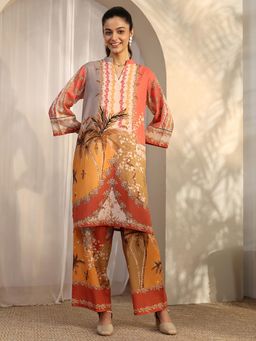 Libas - Multi-Colour Floral Printed Co-Ord Set