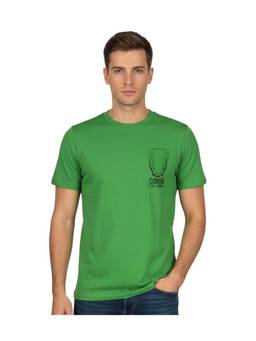 Cavalli Class - Green Logo Print T-Shirt