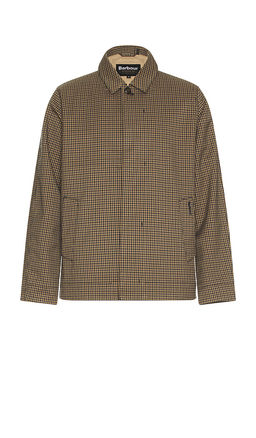 Barbour - Check Short Lorden Showerproof Jacket