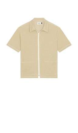 Bather - Sand Terry Full Zip Tour Shirt