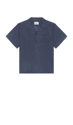 Bather - Wool Gauze Camp Shirt