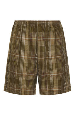 Beams Plus - Gym Shorts Mesh Plaid