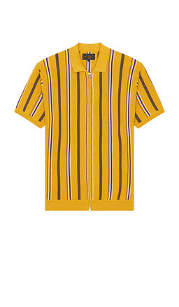 Beams Plus - Zip Knit Stripe