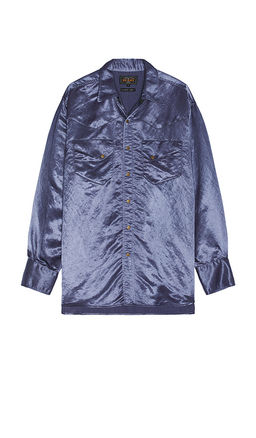 Beams Plus - Western Shirt Broken Nylon Satin